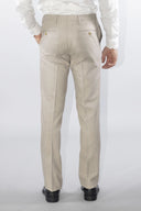 Pantalone classico sartoriale uomo Alexander drop 6 in flanella di lana