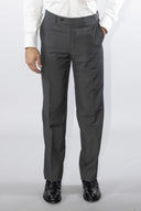 Pantalone classico sartoriale uomo Roberti drop 6 in misto lana Tasmania