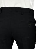 Pantalone classico sartoriale uomo drop 6 in fresco lana Super 100’s Angelico