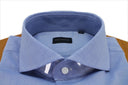Camicia uomo Bagariny sartoriale in cotone twill stretch - slim fit
