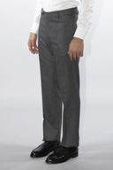 Pantalone classico sartoriale uomo Alexander drop 6 in flanella di lana