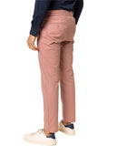 Pantalone uomo in lino e cotone con coulisse – slim fit