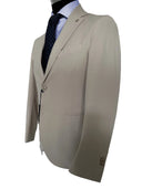 Giacca uomo in cotone elastico sfoderata slim fit