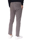 Pantaloni chino uomo in cotone caldo smerigliato