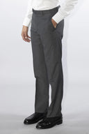 Pantalone classico sartoriale uomo Roberti drop 6 in misto lana Tasmania