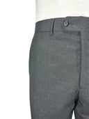 Pantalone classico sartoriale uomo Roberti drop 6 in misto fresco lana Tasmania