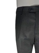 Pantalone classico sartoriale uomo Roberti drop 6 in misto fresco lana Tasmania