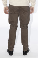 Pantalone chino uomo Briatore in raso di cotone