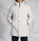 Parka uomo in tessuto tecnico idrorepellente e antivento