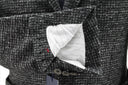 Giacca Blazer uomo 2 bottoni lana sfoderata operato antracite Made in Italy