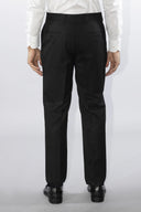 Pantalone classico sartoriale uomo Roberti drop 4 in misto lana Tasmania con pinces