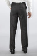 Pantalone classico sartoriale uomo Roberti drop 6 in misto lana Tasmania
