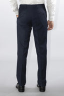 Pantalone classico sartoriale uomo Roberti drop 6 in misto lana Tasmania