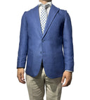 Giacca uomo sartoriale in puro lino intelata drop 6