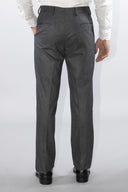 Pantalone classico sartoriale uomo Alexander drop 6 in flanella di lana