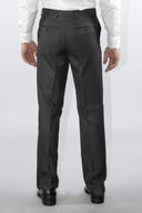 Pantalone classico sartoriale uomo Roberti drop 6 in misto lana Tasmania