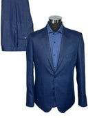 Abito uomo sartoriale 2 bottoni drop 6 in puro lino foderato