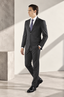 Abito uomo sartoriale drop 4 2 bottoni in pura lana - regular fit | Made in Italy