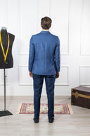 Giacca uomo sartoriale in puro lino drop 6 – regular fit