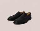 Mocassino uomo in pelle crust con suola in cuoio – Made in Italy | Antica Sartoria Napoletana