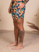 Costume Uomo Fantasia Tropicale Multicolor con Laccio