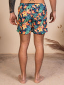 Costume Uomo Fantasia Tropicale Multicolor con Laccio