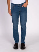 Jeans uomo 5 tasche in denim leggero