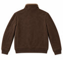 Giubbotto uomo bomber effetto suede con collo e interno in ecopelliccia