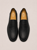 Mocassino uomo in pelle crust con suola in cuoio – Made in Italy | Antica Sartoria Napoletana