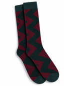Calzini uomo con fantasia zig zag