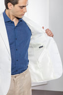 Giacca uomo sartoriale in puro lino drop 6 – regular fit