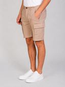 Bermuda uomo in fresco cotone con tasconi - slim fit