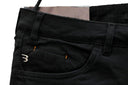 Pantaloni 5 tasche"Briatore clothing"in cotone streetch Art.MARILLEVE col. nero Made in Italy