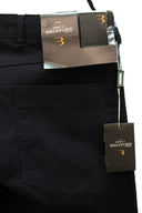 Pantaloni 5 tasche"Briatore clothing"in cotone streetch Art.MARILLEVE col. nero Made in Italy