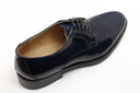 Scarpa classica stringata uomo Antica Sartoria Napoletana in pelle abrasivata blu