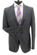 Giacca Blazer uomo Gabrielli B.L. 2 bott. art. Adige sfoderata operato antracite Made in Italy
