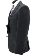 Giacca Blazer uomo Gabrielli B.L. 2 bott. art. Adige sfoderata operato antracite Made in Italy