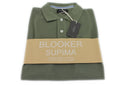 Polo uomo Blooker in cotone Supima piquet verde