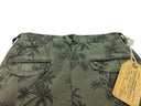 Bermuda tasconi fantasia elasticizzato Art. Grudina verde militare Made in Italy
