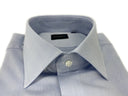 Camicia uomo Bagariny sartoriale R TWILL stretch slim fit Cielo Made in Italy