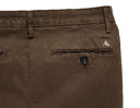 Pantaloni Andrea Ardenti cotone caldo smerigliato streetch Ruggine Made in Italy