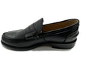 Mocassino penny uomo Antica Sartoria Napoletana in pelle liscia nera