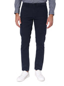 Pantaloni chino uomo in cotone caldo smerigliato