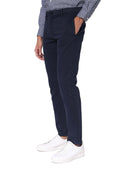 Pantaloni chino uomo in cotone caldo smerigliato