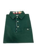 Polo uomo Ardenti in cotone elasticizzato verde