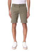 Bermuda cotone elasticizzato Art. Pantera colore verde Made in Italy