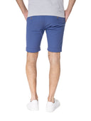 Bermuda cotone elasticizzato Art. Pantera colore navy Made in Italy