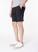 Bermuda cotone Art. VARCA colore nero Made in Italy