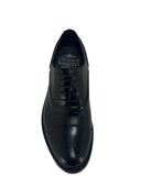 Scarpa classica stringata uomo Antica Sartoria Napoletana con puntale in pelle liscia nera