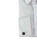 Camicia uomo Ardenti sartoriale diplomatica bianca polso gemelli – regular fit